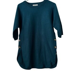 💥Free w/Purchase Charlie Paige Teal Green Sweater (Flag)